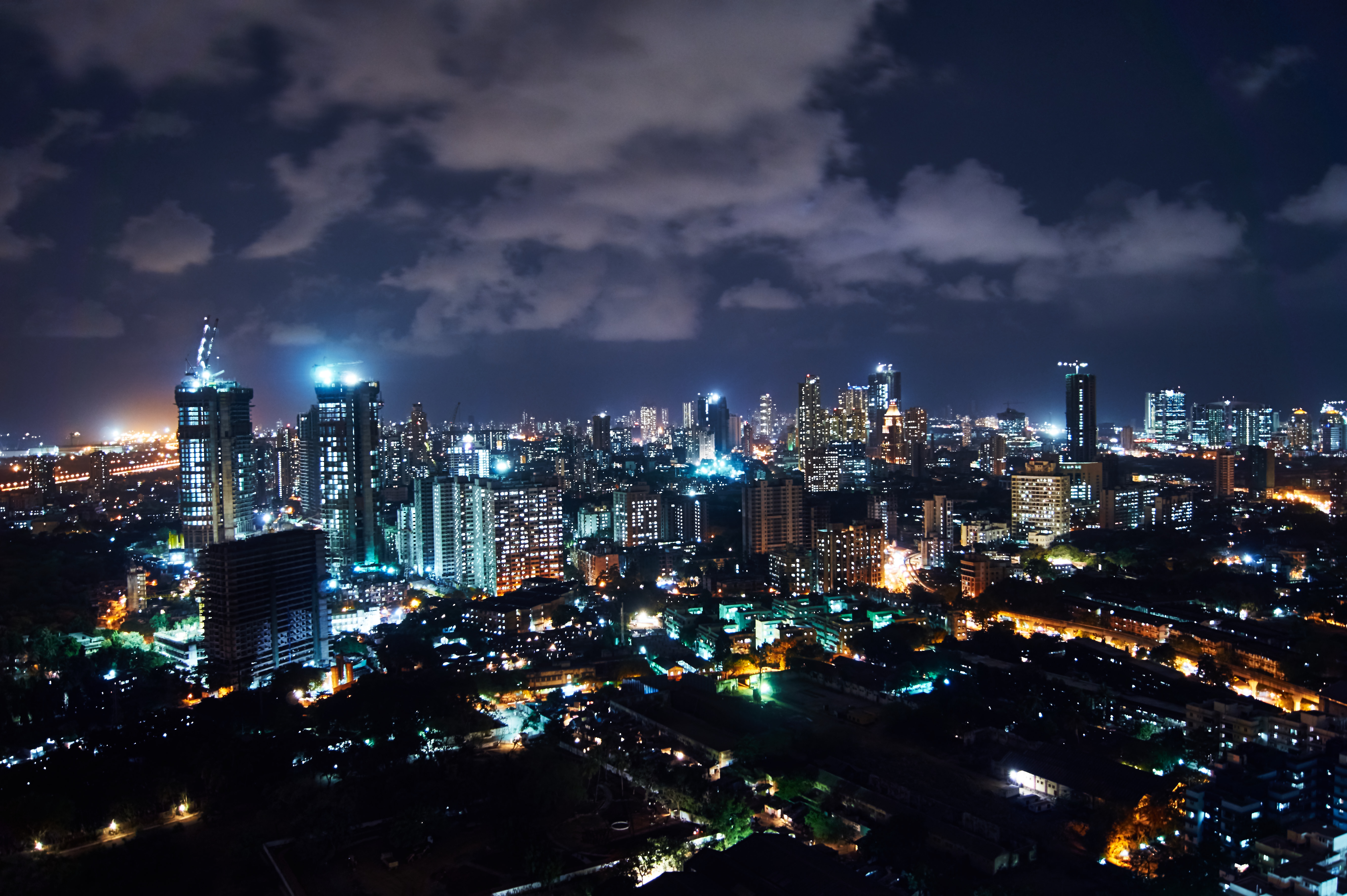 Mumbai Skyline at Night